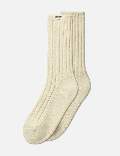 Glowny G Cozy Socks In Neutral