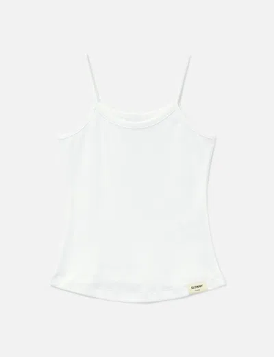 Glowny G Fine Rib Camisole In White