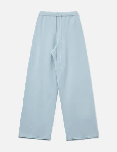 Glowny G Hug Knit Pants In Blue