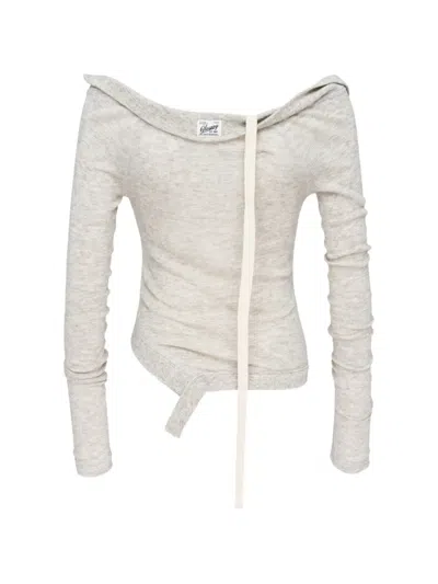 Glowny Long-sleeve Top In Neutral