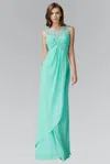 Gls Empire Line Prom Long Dress In Multi