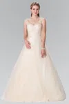 Gls Long A-line Wedding Dress In White