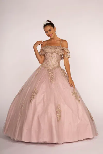 Gls Mauve Quinceanera Sweet 16 Ball Gown In Purple