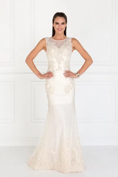 Gls Mermaid Long Wedding Lace Dress
