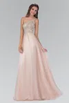 Gls Prom Long Dress One Shoulder Chiffon Gown In Multi