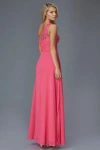 Gls Prom Long Dress One Shoulder Evening Gown In Pink