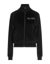 Glsr Woman Sweatshirt Black Size S Cotton, Polyester