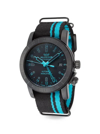 Glycine 에어맨 42mm 시계 In Black