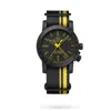 Glycine Airman Contemporary Purist Men's Watch In Black
