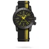 Glycine Airman Contemporary Purist Men's Watch In Black