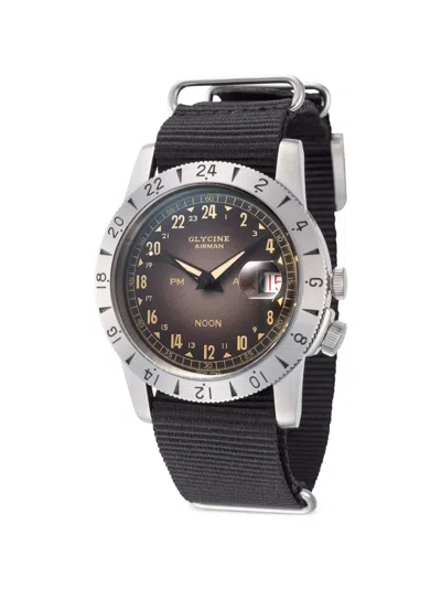 Glycine 에어맨 눈 40mm 시계 In Black