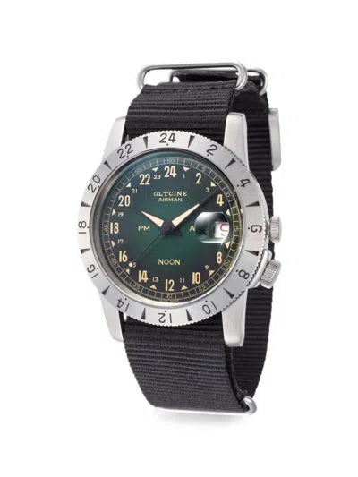 Glycine 에어맨 눈 40mm 시계 In Black