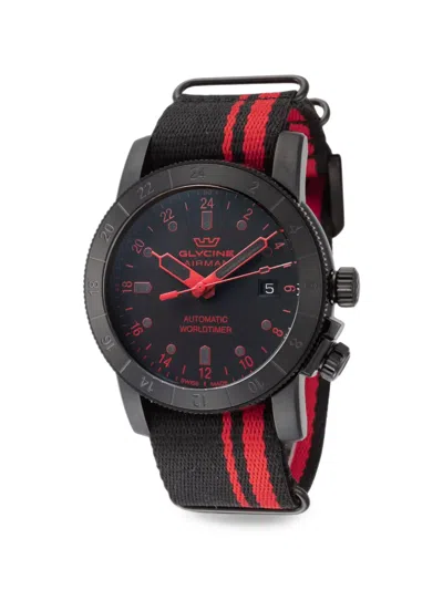 Glycine Airman Purist 42mm Watch In Black