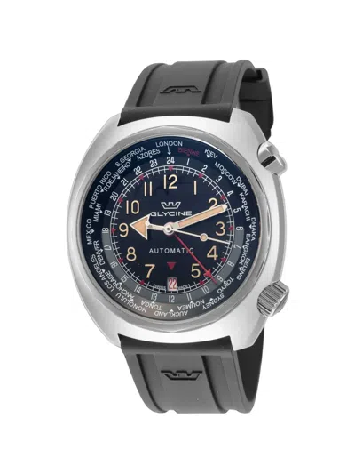 Glycine Airman Sst Gmt 43mm Watch In Blue