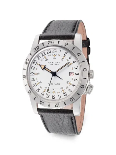 Glycine 에어맨 더 치프 40mm 시계 In Gray