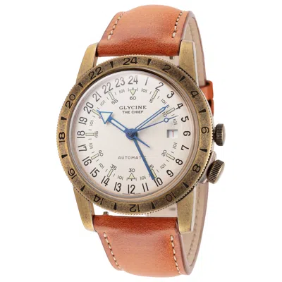 Glycine Airman The Chief Gmt Men's Watch In Green