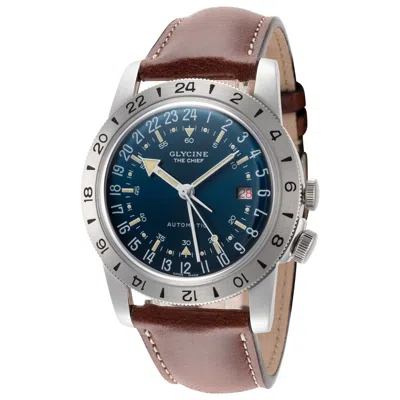 Glycine Airman Vintage Gmt Men's Watch In Metallic