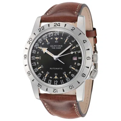 Glycine Airman Vintage Purist Men's Watch In Brown