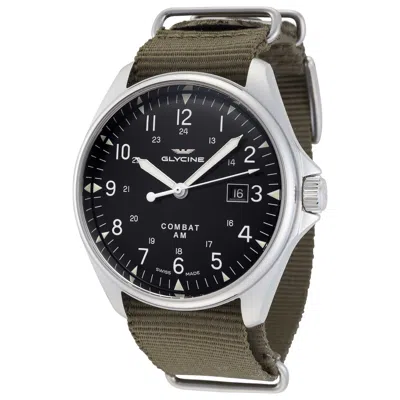 Glycine Combat 6 Vintage Men's Watch In Green