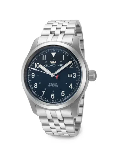 Glycine Combat Field 40mm Watch In Blue
