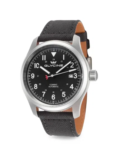 Glycine Combat Field Gl0560 42mm Watch In Black