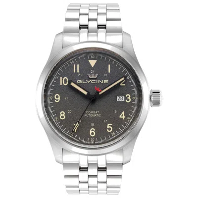 Glycine Combat Field Watch In Silver
