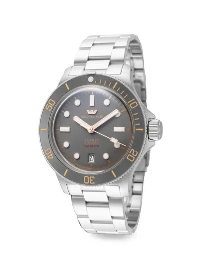 Glycine Combat Sub 41mm Watch In Gray