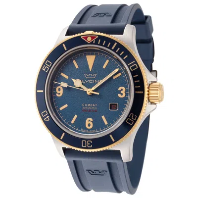 Glycine Combat Sub 42 Men's Watch In Blue