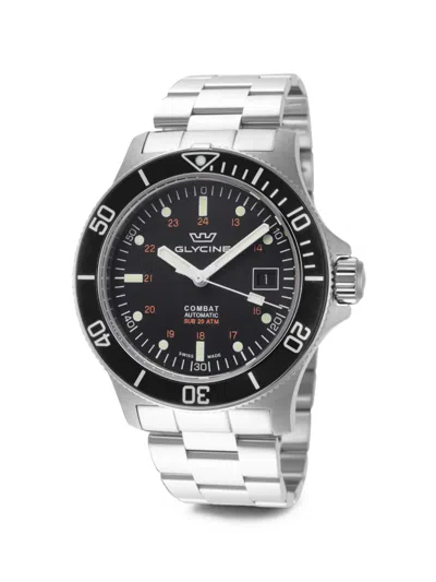 Glycine Combat Sub 42mm Watch In Black