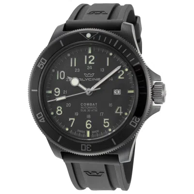 Glycine Combat Sub 46 Men's Watch In Black