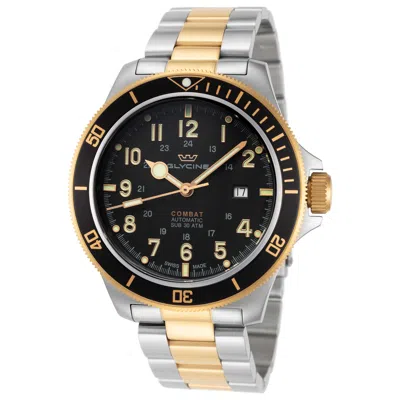 Glycine Combat Sub 46 Men's Watch In Gold