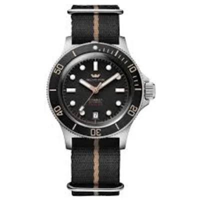 Glycine Combat Sub Box Ceramic Men's Watch In Black