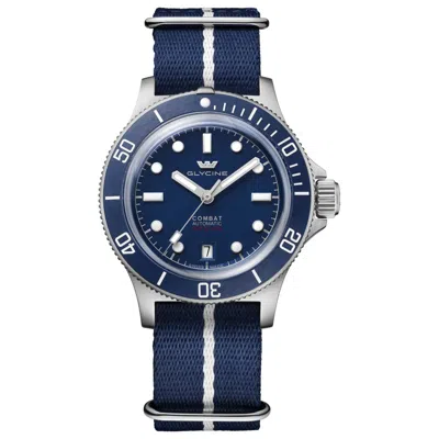 Glycine Combat Sub Box Ceramic Men's Watch In Green