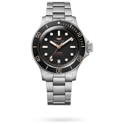 Glycine Combat Sub Box Ceramic Men's Watch In Metallic