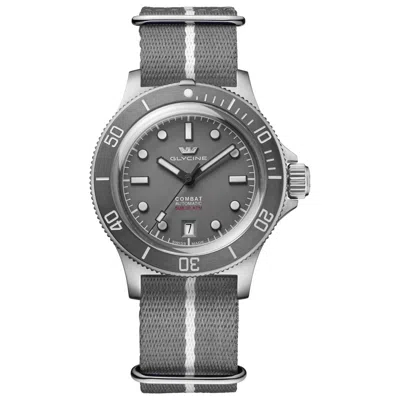 Glycine Combat Sub Box Ceramic Men's Watch In Orange