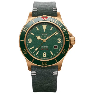 Glycine Combat Sub Bronze Men's Watch In Pattern