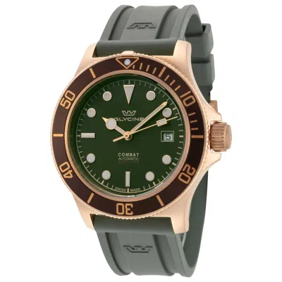 Glycine Combat Sub Bronze Men's Watch In Gold
