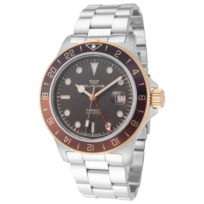Glycine Combat Sub Gmt 42 Men's Watch In Metallic