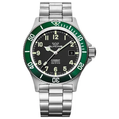Glycine Combat Sub Men's Watch In Silver
