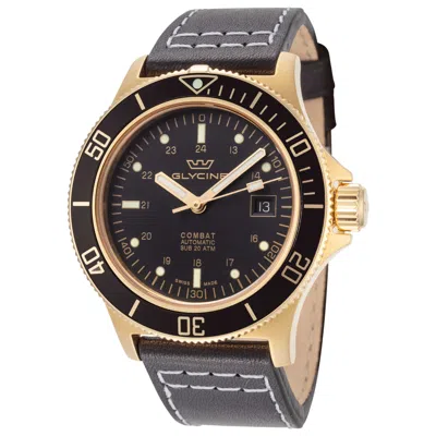 Glycine Combat Sub Men's Watch In Black
