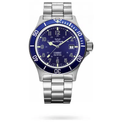 Glycine Combat Sub Men's Watch In Blue