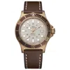 Glycine Combat Sub Men's Watch In Gold