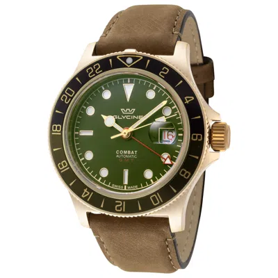 Glycine Combat Sub Sport 42 Bronze Men's Watch In Brown