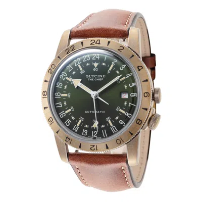 Glycine Men's Airman The Chief Purist 40mm Automatic Watch In Gold