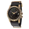 Glycine Airman Vintage Noon Men's Watch In Black