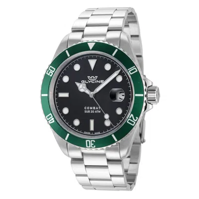 Glycine Men's Combat 40mm Quartz Watch In Silver
