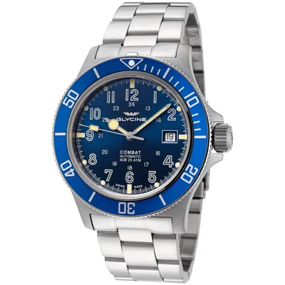 Glycine Men's Combat Sub 42 42mm Automatic Watch In Multi