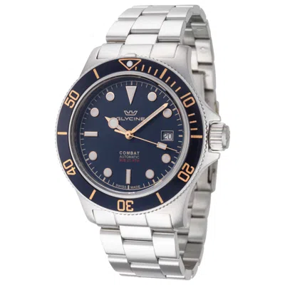 Glycine Combat Sub 42mm Watch In Blue