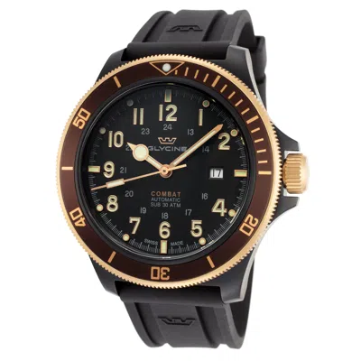 Glycine Men's Combat Sub 46 46mm Automatic Watch Gl0278 In Black