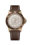 Glycine Combat Sub Men's Watch In Brown